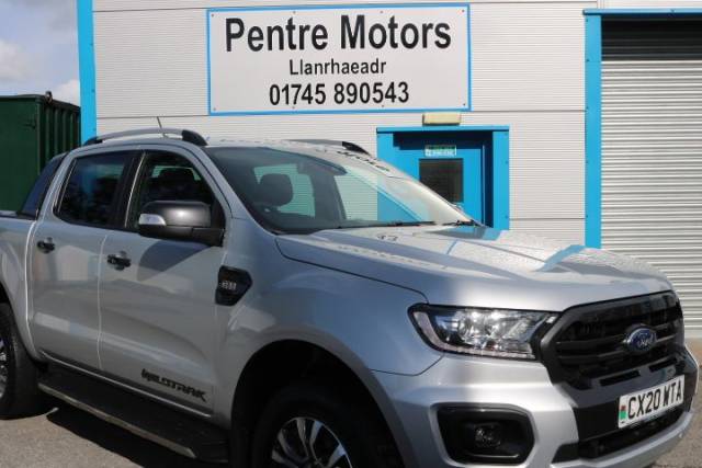 Ford Ranger Pick Up Double Cab Wildtrak 3.2 EcoBlue 200 Auto Pick Up Diesel Silver