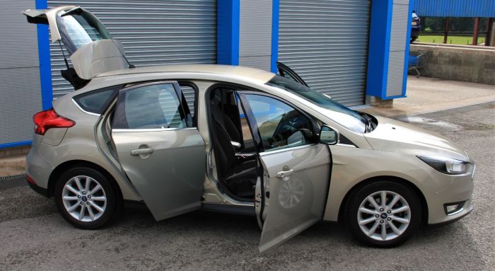 Ford Focus 1.0 EcoBoost 125 Titanium 5dr Hatchback Petrol Silver