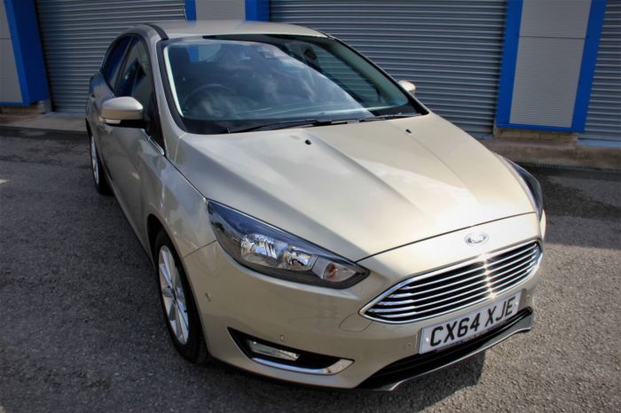 Ford Focus 1.0 EcoBoost 125 Titanium 5dr Hatchback Petrol Silver