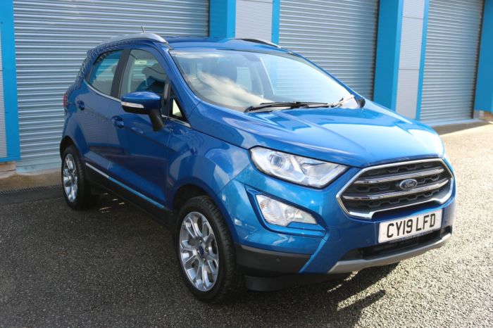 Ford Ecosport 1.0 EcoBoost 125 Titanium 5dr Hatchback Petrol Blue