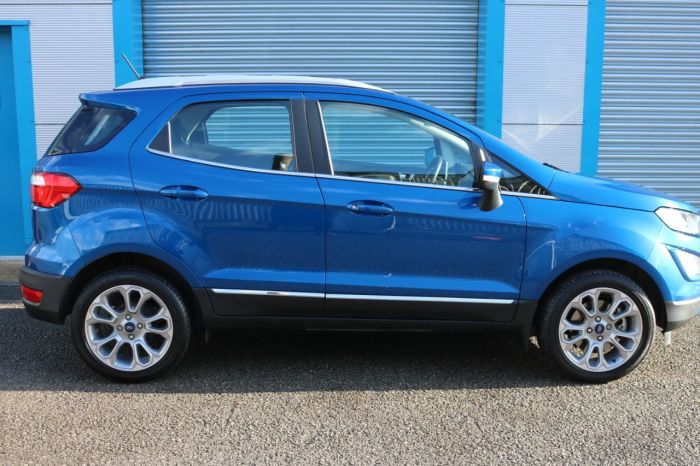 Ford Ecosport 1.0 EcoBoost 125 Titanium 5dr Hatchback Petrol Blue