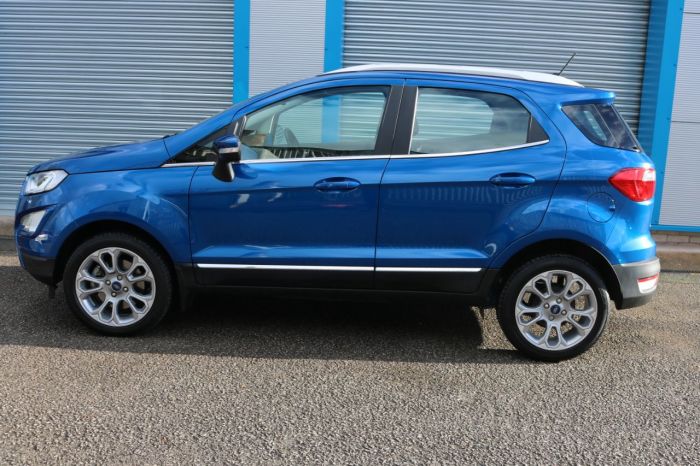 Ford Ecosport 1.0 EcoBoost 125 Titanium 5dr Hatchback Petrol Blue