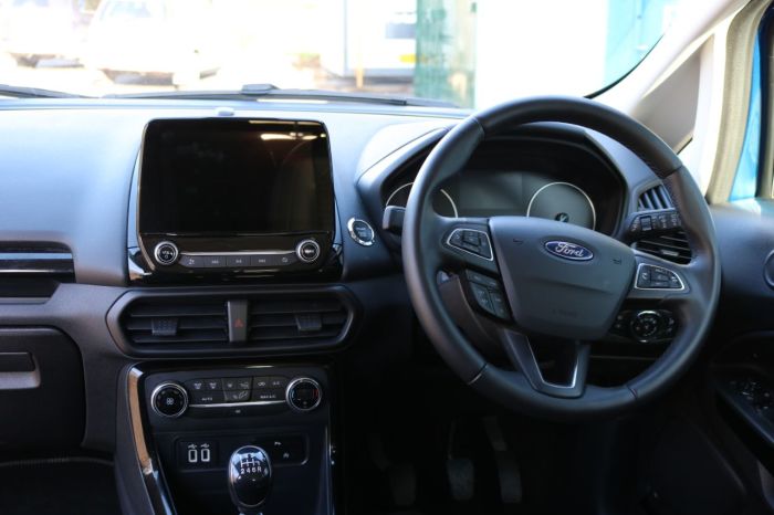 Ford Ecosport 1.0 EcoBoost 125 Titanium 5dr Hatchback Petrol Blue