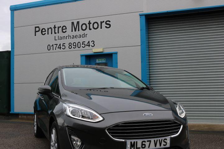 Ford Fiesta 1.0 EcoBoost Titanium 5dr Hatchback Petrol Grey