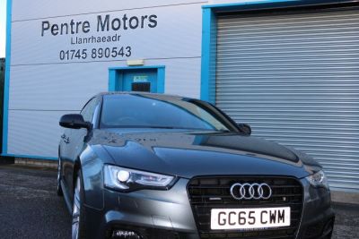 Audi A5 2.0 TDI 190 Quattro Black Ed Plus 5dr S Tronic 5st Hatchback Diesel Grey