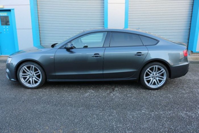 Audi A5 2.0 TDI 190 Quattro Black Ed Plus 5dr S Tronic 5st Hatchback Diesel Grey