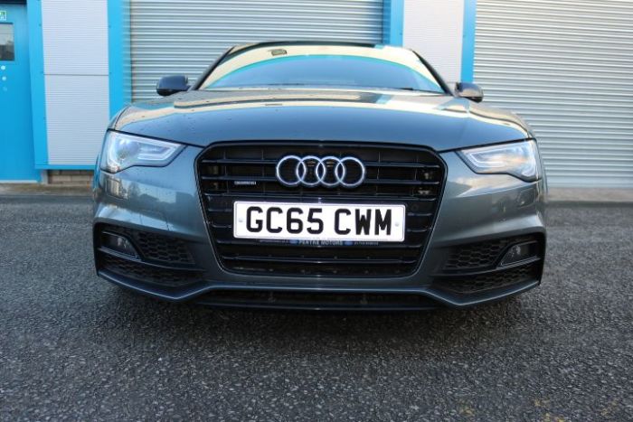 Audi A5 2.0 TDI 190 Quattro Black Ed Plus 5dr S Tronic 5st Hatchback Diesel Grey