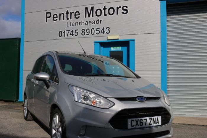 Ford B-MAX 1.0 EcoBoost 125 Titanium Navigator 5dr MPV Petrol Silver