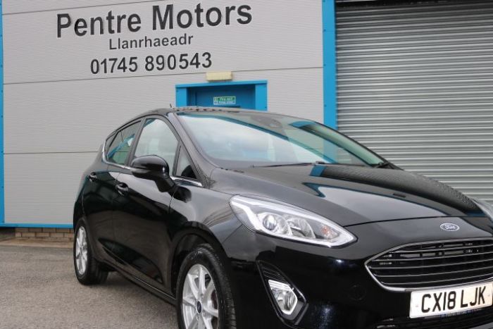 Ford Fiesta 1.0 EcoBoost Zetec 5dr Hatchback Petrol Black