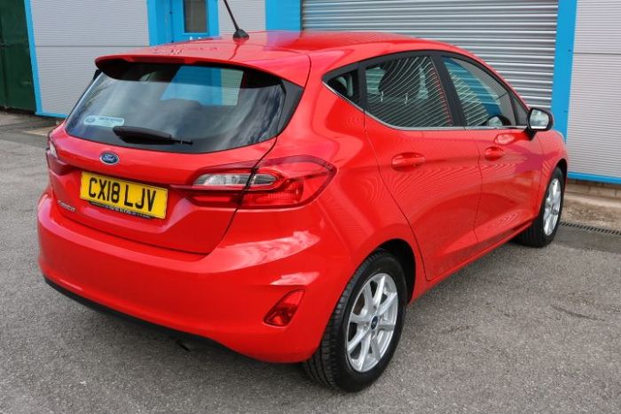Ford Fiesta 1.0 EcoBoost Zetec 5dr Hatchback Petrol Red