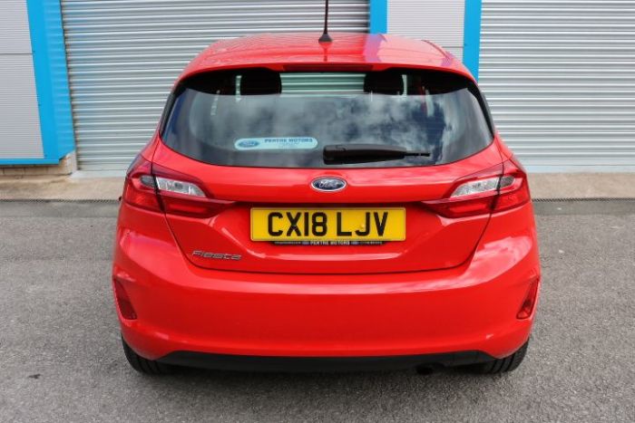 Ford Fiesta 1.0 EcoBoost Zetec 5dr Hatchback Petrol Red