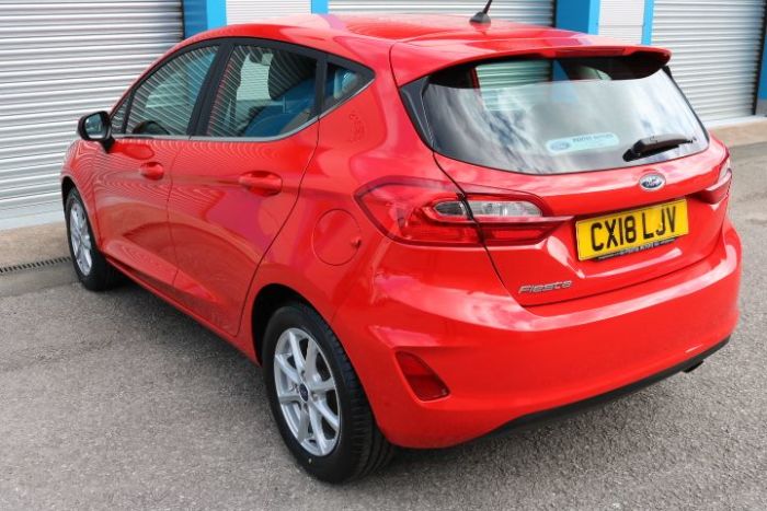 Ford Fiesta 1.0 EcoBoost Zetec 5dr Hatchback Petrol Red