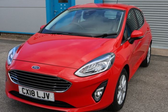 Ford Fiesta 1.0 EcoBoost Zetec 5dr Hatchback Petrol Red