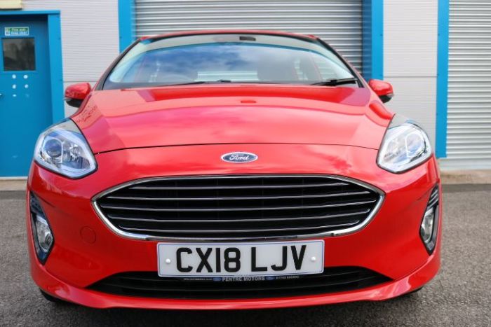 Ford Fiesta 1.0 EcoBoost Zetec 5dr Hatchback Petrol Red