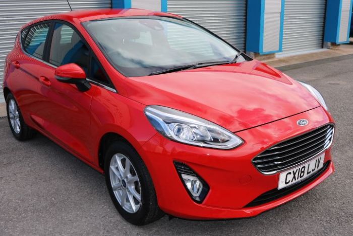 Ford Fiesta 1.0 EcoBoost Zetec 5dr Hatchback Petrol Red