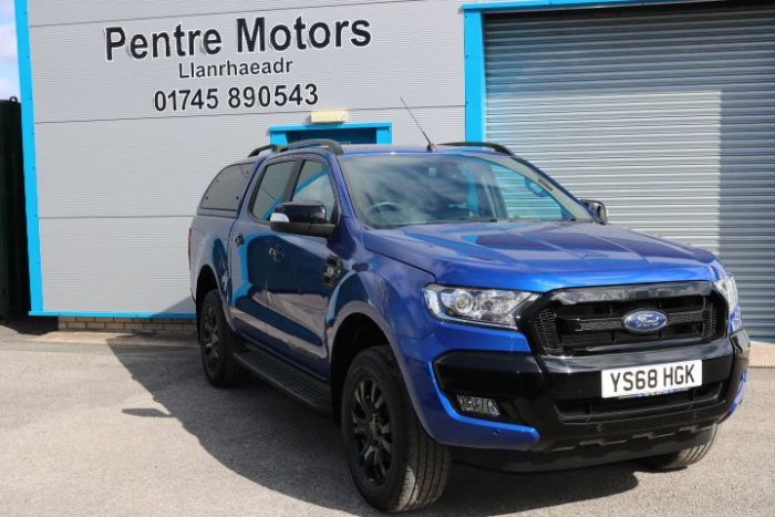 Ford Ranger Pick Up Double Cab Wildtrak 3.2 TDCi 200 Auto Pick Up Diesel Blue