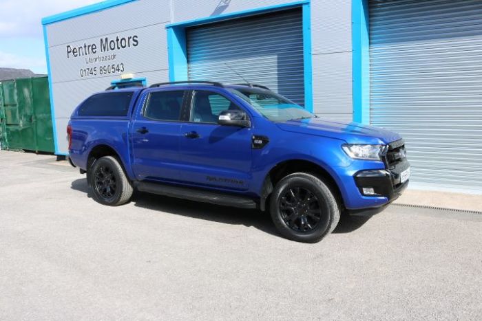 Ford Ranger Pick Up Double Cab Wildtrak 3.2 TDCi 200 Auto Pick Up Diesel Blue