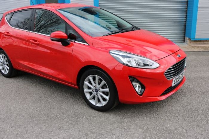 Ford Fiesta 1.0 EcoBoost Titanium 5dr Hatchback Petrol Red