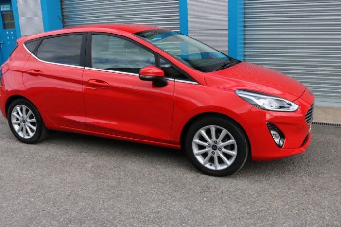 Ford Fiesta 1.0 EcoBoost Titanium 5dr Hatchback Petrol Red