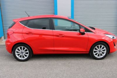 Ford Fiesta 1.0 EcoBoost Titanium 5dr Hatchback Petrol Red