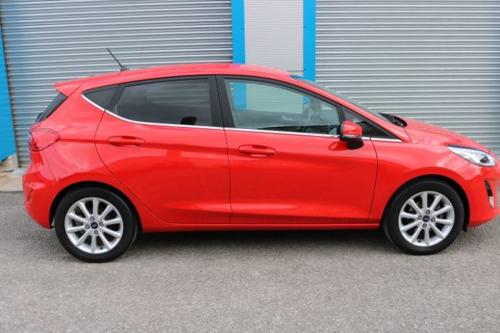 Ford Fiesta 1.0 EcoBoost Titanium 5dr Hatchback Petrol Red