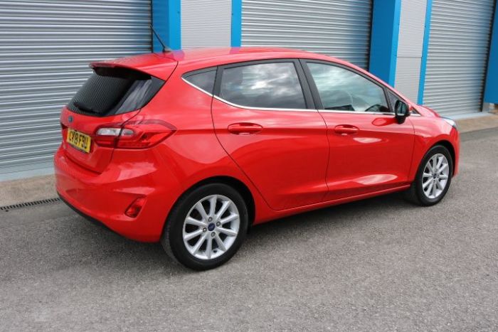 Ford Fiesta 1.0 EcoBoost Titanium 5dr Hatchback Petrol Red