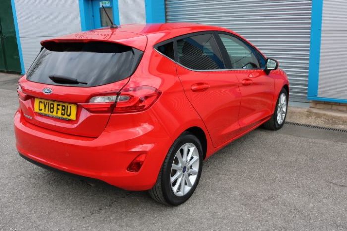 Ford Fiesta 1.0 EcoBoost Titanium 5dr Hatchback Petrol Red