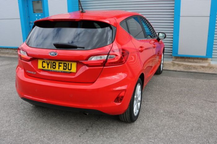 Ford Fiesta 1.0 EcoBoost Titanium 5dr Hatchback Petrol Red