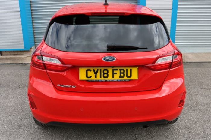 Ford Fiesta 1.0 EcoBoost Titanium 5dr Hatchback Petrol Red