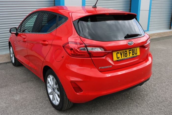 Ford Fiesta 1.0 EcoBoost Titanium 5dr Hatchback Petrol Red