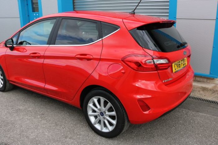 Ford Fiesta 1.0 EcoBoost Titanium 5dr Hatchback Petrol Red