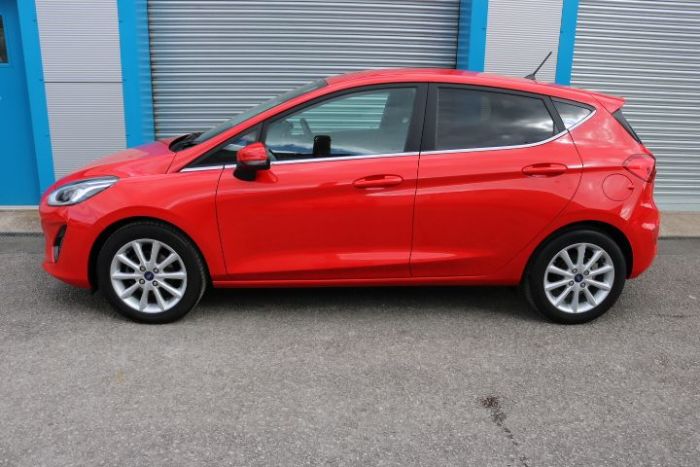 Ford Fiesta 1.0 EcoBoost Titanium 5dr Hatchback Petrol Red