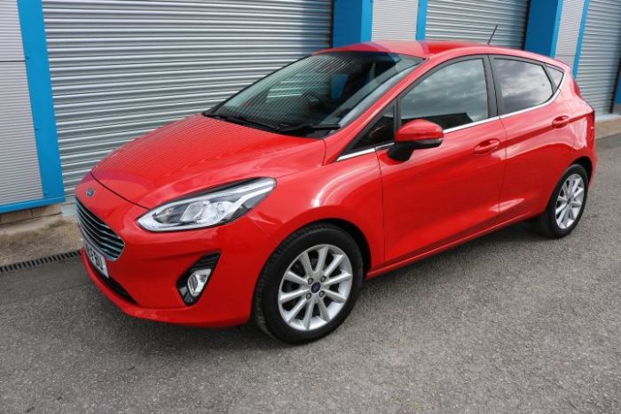 Ford Fiesta 1.0 EcoBoost Titanium 5dr Hatchback Petrol Red