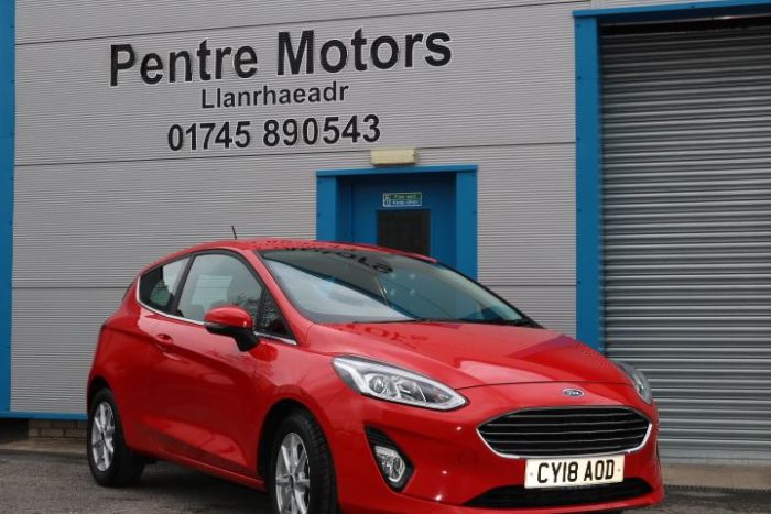 Ford Fiesta 1.0 EcoBoost Zetec 3dr Hatchback Petrol Red