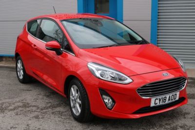 Ford Fiesta 1.0 EcoBoost Zetec 3dr Hatchback Petrol Red