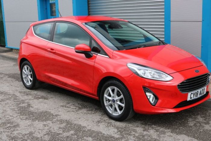 Ford Fiesta 1.0 EcoBoost Zetec 3dr Hatchback Petrol Red