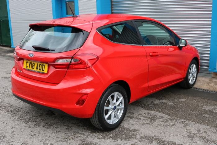 Ford Fiesta 1.0 EcoBoost Zetec 3dr Hatchback Petrol Red