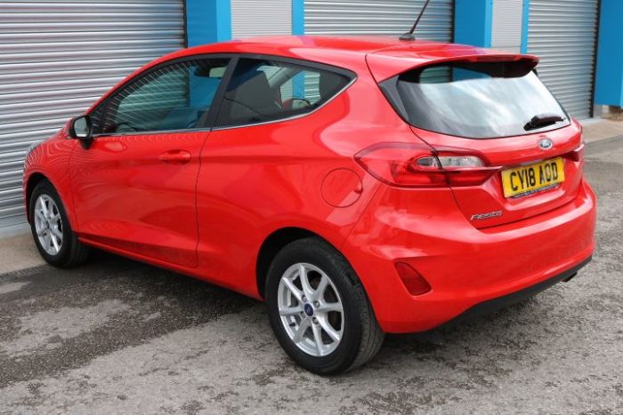 Ford Fiesta 1.0 EcoBoost Zetec 3dr Hatchback Petrol Red