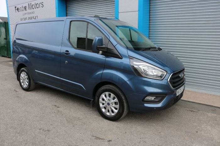 Ford Transit Custom 2.0 EcoBlue 130ps Low Roof Limited Van Panel Van Diesel Blue