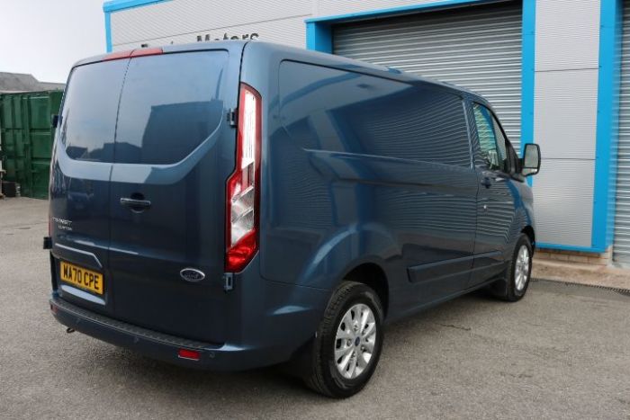 Ford Transit Custom 2.0 EcoBlue 130ps Low Roof Limited Van Panel Van Diesel Blue