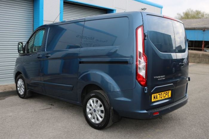 Ford Transit Custom 2.0 EcoBlue 130ps Low Roof Limited Van Panel Van Diesel Blue