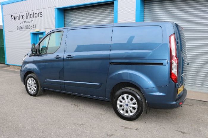 Ford Transit Custom 2.0 EcoBlue 130ps Low Roof Limited Van Panel Van Diesel Blue