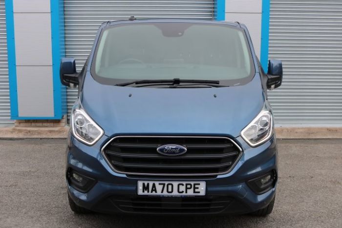 Ford Transit Custom 2.0 EcoBlue 130ps Low Roof Limited Van Panel Van Diesel Blue