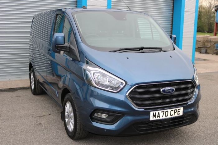 Ford Transit Custom 2.0 EcoBlue 130ps Low Roof Limited Van Panel Van Diesel Blue
