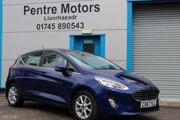Ford Fiesta 1.0 EcoBoost Zetec 5dr Hatchback Petrol Blue