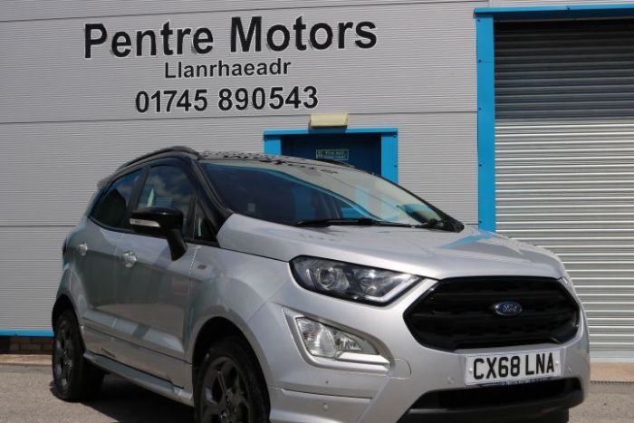 Ford Ecosport 1.0 EcoBoost 125 ST-Line 5dr Hatchback Petrol Silver