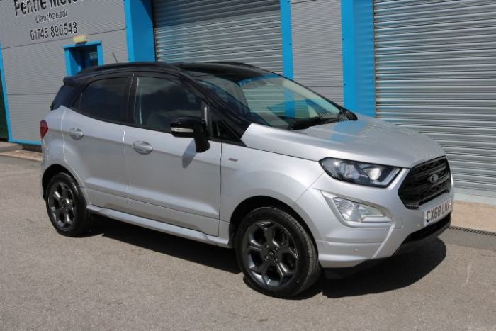 Ford Ecosport 1.0 EcoBoost 125 ST-Line 5dr Hatchback Petrol Silver