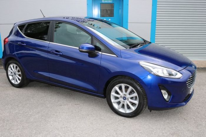 Ford Fiesta 1.0 EcoBoost Titanium 5dr Hatchback Petrol Blue