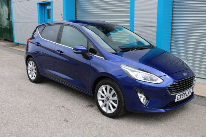 Ford Fiesta 1.0 EcoBoost Titanium 5dr Hatchback Petrol Blue