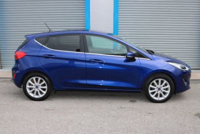 Ford Fiesta 1.0 EcoBoost Titanium 5dr Hatchback Petrol Blue